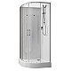 Заказать Душевая кабина Aquanet Passion EVO R White 80х80 281961 без гидромассажа в магазине сантехники Santeh-Crystal.ru