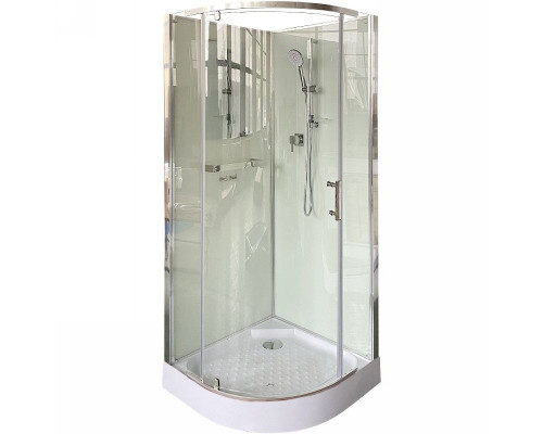 Заказать Душевая кабина Cerutti SPA Korra 90х90 90T без гидромассажа в магазине сантехники Santeh-Crystal.ru