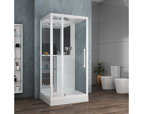 Santeh-Crystal.ru: Душевая кабина Grossman 100x90 GR166 без гидромассажа Заказать Душевая кабина Grossman 100x90 GR166 без гидромассажа в магазине сантехники Santeh-Crystal.ru