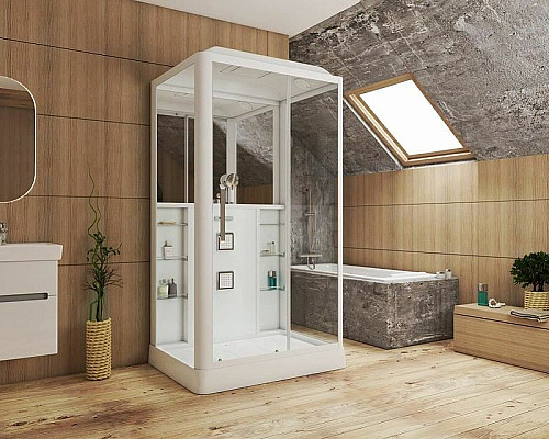 Santeh-Crystal.ru: Душевая кабина Grossman 120x90 GR127R с гидромассажем Купить Душевая кабина Grossman 120x90 GR127R с гидромассажем в магазине сантехники Santeh-Crystal.ru