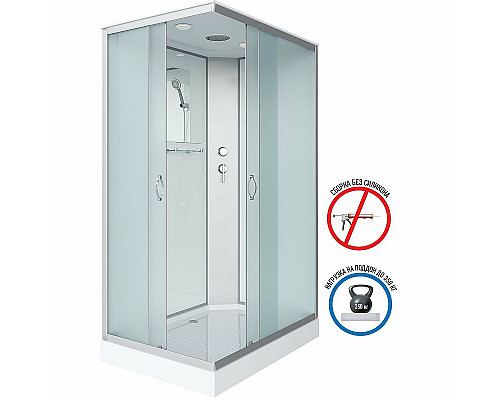 Купить Душевая кабина Niagara Classic 110х80 NG-43185-14Q без гидромассажа в магазине сантехники Santeh-Crystal.ru