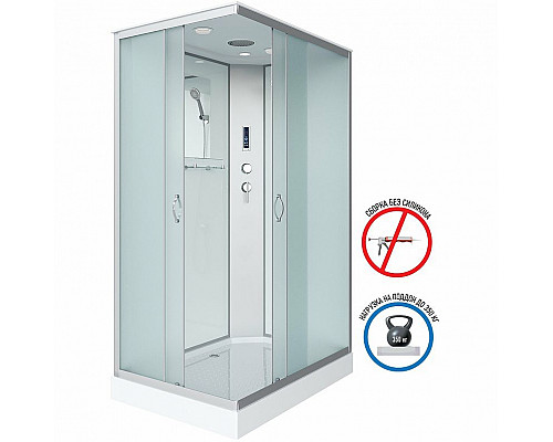 Приобрести Душевая кабина Niagara Classic 120х80 NG-43285-14QP без гидромассажа в магазине сантехники Santeh-Crystal.ru