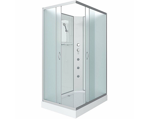 Приобрести Душевая кабина Niagara Classic 120х80 NG-43285-14QBKG с гидромассажем в магазине сантехники Santeh-Crystal.ru