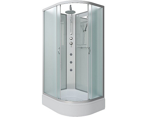 Приобрести Душевая кабина Niagara Classic 110х90 L NG-33194-14LBKTG с гидромассажем в магазине сантехники Santeh-Crystal.ru