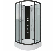 Душевая кабина Niagara Classic 100х100 NG-6702-14BKG с гидромассажем