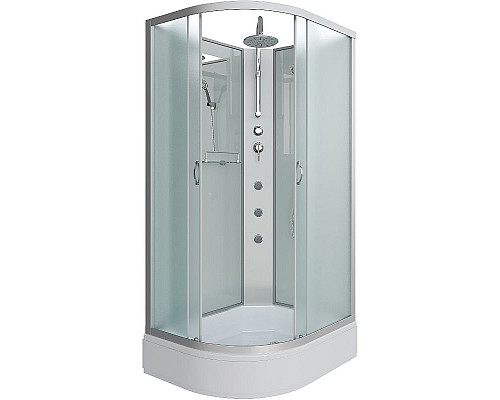 Приобрести Душевая кабина Niagara Classic 110х90 R NG-33194-14RBKTG с гидромассажем в магазине сантехники Santeh-Crystal.ru