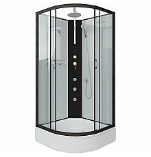Душевая кабина Niagara Classic 100х100 NG-6702-14BKTG с гидромассажем
