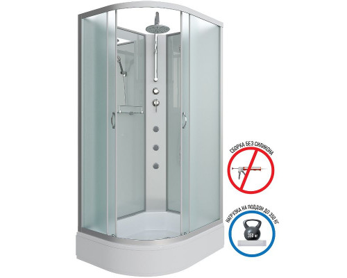 Купить Душевая кабина Niagara Classic 120х90 R NG-33294-14RBKTG с гидромассажем в магазине сантехники Santeh-Crystal.ru