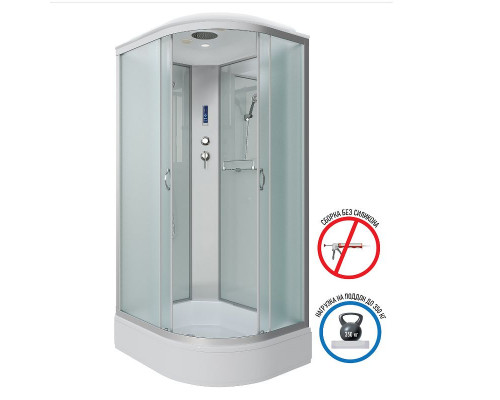 Купить Душевая кабина Niagara Classic 130х90 L NG-33394-14LP без гидромассажа в магазине сантехники Santeh-Crystal.ru