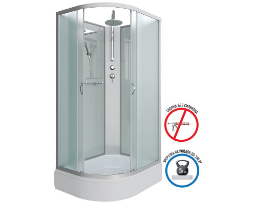 Заказать Душевая кабина Niagara Classic 130х90 R NG-33394-14RBKT без гидромассажа в магазине сантехники Santeh-Crystal.ru