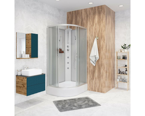 Купить Душевая кабина Niagara Classic 130х90 R NG-33394-14RBKTG с гидромассажем в магазине сантехники Santeh-Crystal.ru