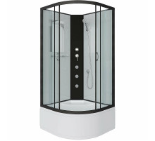 Душевая кабина Niagara Classic 80х80 NG-6707-14BKG с гидромассажем