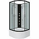 Купить Душевая кабина Niagara Classic 90х90 NG-6708-14BKG с гидромассажем в магазине сантехники Santeh-Crystal.ru