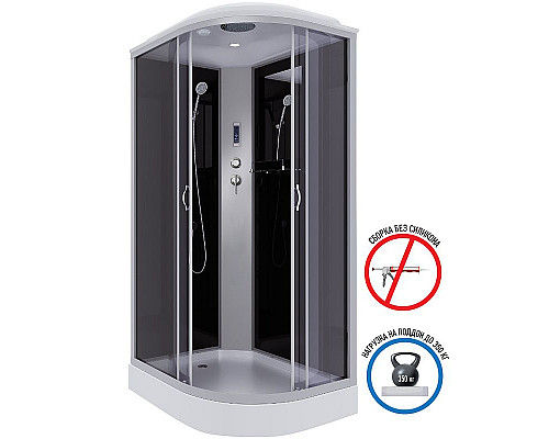 Приобрести Душевая кабина Niagara Classic 120х80 L NG-3512-14LP без гидромассажа в магазине сантехники Santeh-Crystal.ru