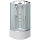 Заказать Душевая кабина Niagara Classic 90x90 NG-2308-14BKTG с гидромассажем в магазине сантехники Santeh-Crystal.ru