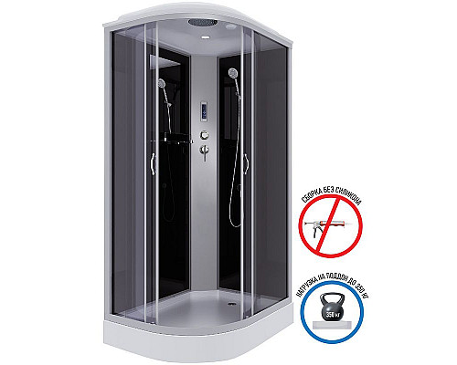 Купить Душевая кабина Niagara Classic 120х80 R NG-3512-14RP без гидромассажа в магазине сантехники Santeh-Crystal.ru