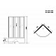 Купить Душевая кабина Niagara Classic 90x90 NG-2508-14BK без гидромассажа в магазине сантехники Santeh-Crystal.ru