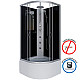 Купить Душевая кабина Niagara Classic 90x90 NG-2508-14BKTG с гидромассажем в магазине сантехники Santeh-Crystal.ru