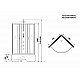 Купить Душевая кабина Niagara Classic 90x90 NG-2508-14BKTG с гидромассажем в магазине сантехники Santeh-Crystal.ru