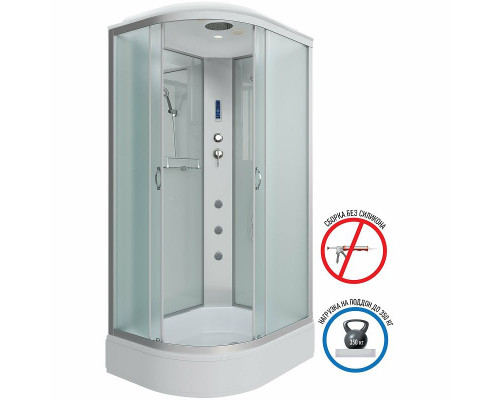 Приобрести Душевая кабина Niagara Classic 90х70 R NG-33974-14RF с гидромассажем в магазине сантехники Santeh-Crystal.ru