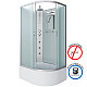 Купить Душевая кабина Niagara Classic 120x80 L NG-2310-14LBKTG с гидромассажем в магазине сантехники Santeh-Crystal.ru