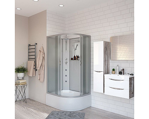 Купить Душевая кабина Niagara Classic 120x80 L NG-2310-14LBKTG с гидромассажем в магазине сантехники Santeh-Crystal.ru