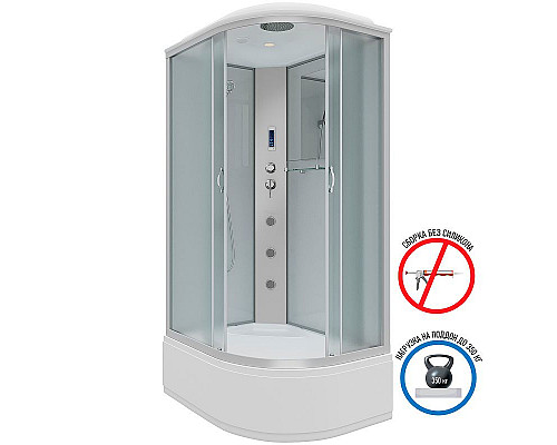 Купить Душевая кабина Niagara Classic 120x80 L NG-2310-14LF с гидромассажем в магазине сантехники Santeh-Crystal.ru