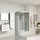 Заказать Душевая кабина Niagara Classic 120x80 R NG-2310-14RF с гидромассажем в магазине сантехники Santeh-Crystal.ru