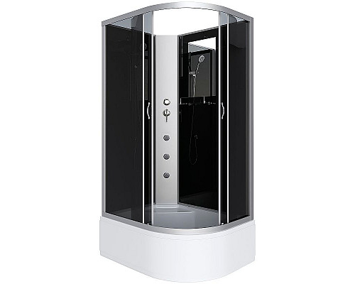 Приобрести Душевая кабина Niagara Classic 120x80 L NG-2510-14LBKG с гидромассажем в магазине сантехники Santeh-Crystal.ru