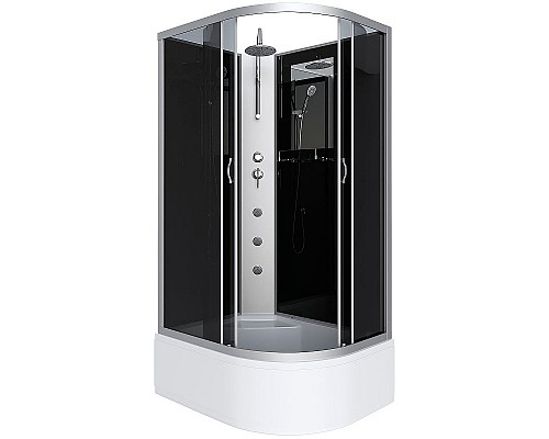 Купить Душевая кабина Niagara Classic 120x80 L NG-2510-14LBKTG с гидромассажем в магазине сантехники Santeh-Crystal.ru