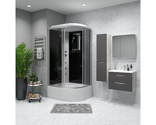 Приобрести Душевая кабина Niagara Classic 120x80 L NG-2510-14LG с гидромассажем в магазине сантехники Santeh-Crystal.ru