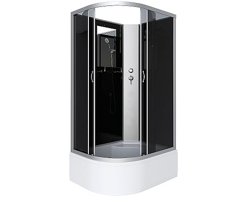 Заказать Душевая кабина Niagara Classic 120x80 R NG-2510-14RBK без гидромассажа в магазине сантехники Santeh-Crystal.ru