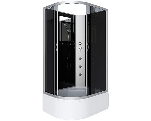 Заказать Душевая кабина Niagara Classic 120x80 R NG-2510-14RBKG с гидромассажем в магазине сантехники Santeh-Crystal.ru