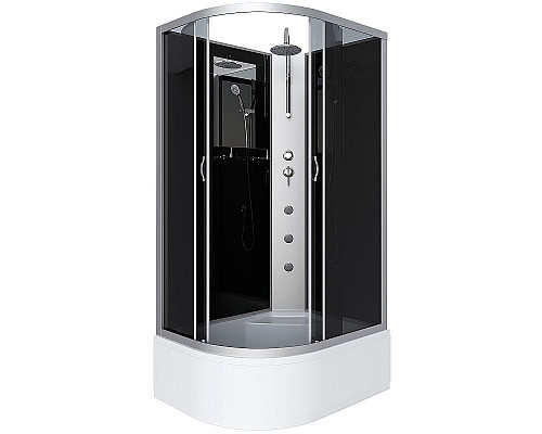 Купить Душевая кабина Niagara Classic 120x80 R NG-2510-14RBKTG с гидромассажем в магазине сантехники Santeh-Crystal.ru