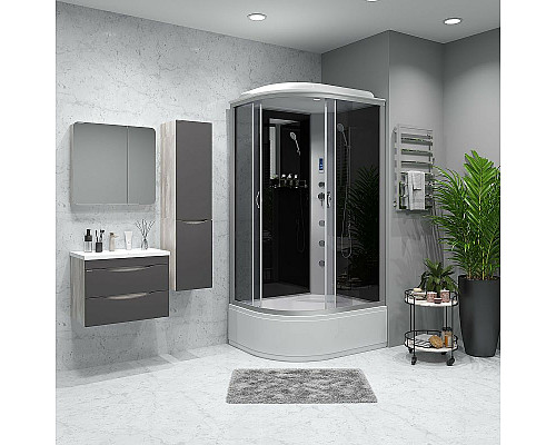 Приобрести Душевая кабина Niagara Classic 120x80 R NG-2510-14RF с гидромассажем в магазине сантехники Santeh-Crystal.ru