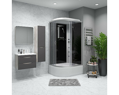 Заказать Душевая кабина Niagara Classic 120x80 R NG-2510-14RG с гидромассажем в магазине сантехники Santeh-Crystal.ru