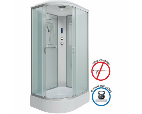 Купить Душевая кабина Niagara Classic 90х80 R NG-33984-14RP без гидромассажа в магазине сантехники Santeh-Crystal.ru