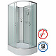 Заказать Душевая кабина Niagara Classic 100х80 L NG-33084-14LBK без гидромассажа в магазине сантехники Santeh-Crystal.ru