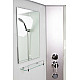 Приобрести Душевая кабина Niagara Classic 100х80 L NG-33084-14LBKTG с гидромассажем в магазине сантехники Santeh-Crystal.ru