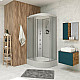 Заказать Душевая кабина Niagara Classic 100х80 L NG-33084-14LG с гидромассажем в магазине сантехники Santeh-Crystal.ru