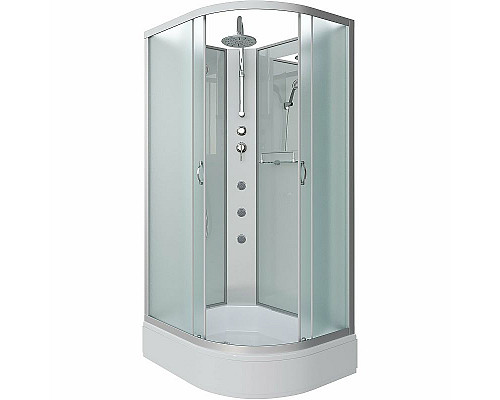 Приобрести Душевая кабина Niagara Classic 100х90 L NG-33094-14LBKTG с гидромассажем в магазине сантехники Santeh-Crystal.ru