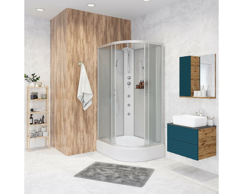 Купить Душевая кабина Niagara Classic 110х80 L NG-33184-14LBKTG с гидромассажем в магазине сантехники Santeh-Crystal.ru