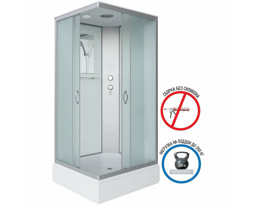 Заказать Душевая кабина Niagara Classic 90х80 NG-33984-14Q без гидромассажа в магазине сантехники Santeh-Crystal.ru