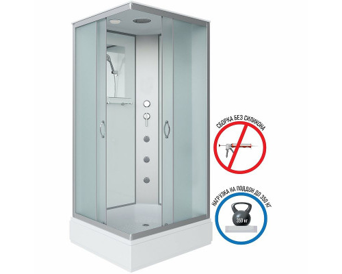 Купить Душевая кабина Niagara Classic 90х80 NG-33984-14QG с гидромассажем в магазине сантехники Santeh-Crystal.ru