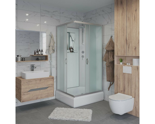 Заказать Душевая кабина Niagara Classic 90х80 NG-33984-14QBKT без гидромассажа в магазине сантехники Santeh-Crystal.ru