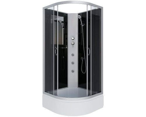 Заказать Душевая кабина Niagara Classic 90x90 NG-3501-14BKG с гидромассажем в магазине сантехники Santeh-Crystal.ru