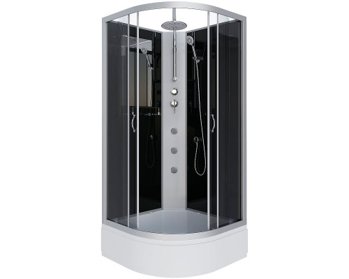 Купить Душевая кабина Niagara Classic 90x90 NG-3501-14BKTG с гидромассажем в магазине сантехники Santeh-Crystal.ru