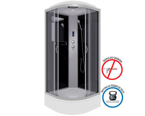 Приобрести Душевая кабина Niagara Classic 90x90 NG-3501-14P без гидромассажа в магазине сантехники Santeh-Crystal.ru