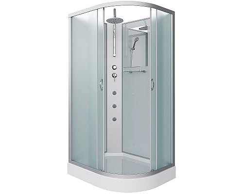 Купить Душевая кабина Niagara Classic 120x80 L NG-3312-14LBKTG с гидромассажем в магазине сантехники Santeh-Crystal.ru