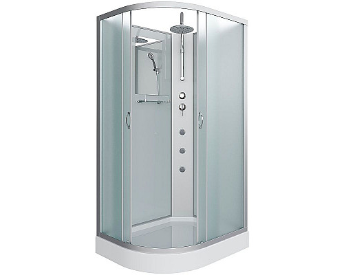 Приобрести Душевая кабина Niagara Classic 120x80 R NG-3312-14RBKTG с гидромассажем в магазине сантехники Santeh-Crystal.ru